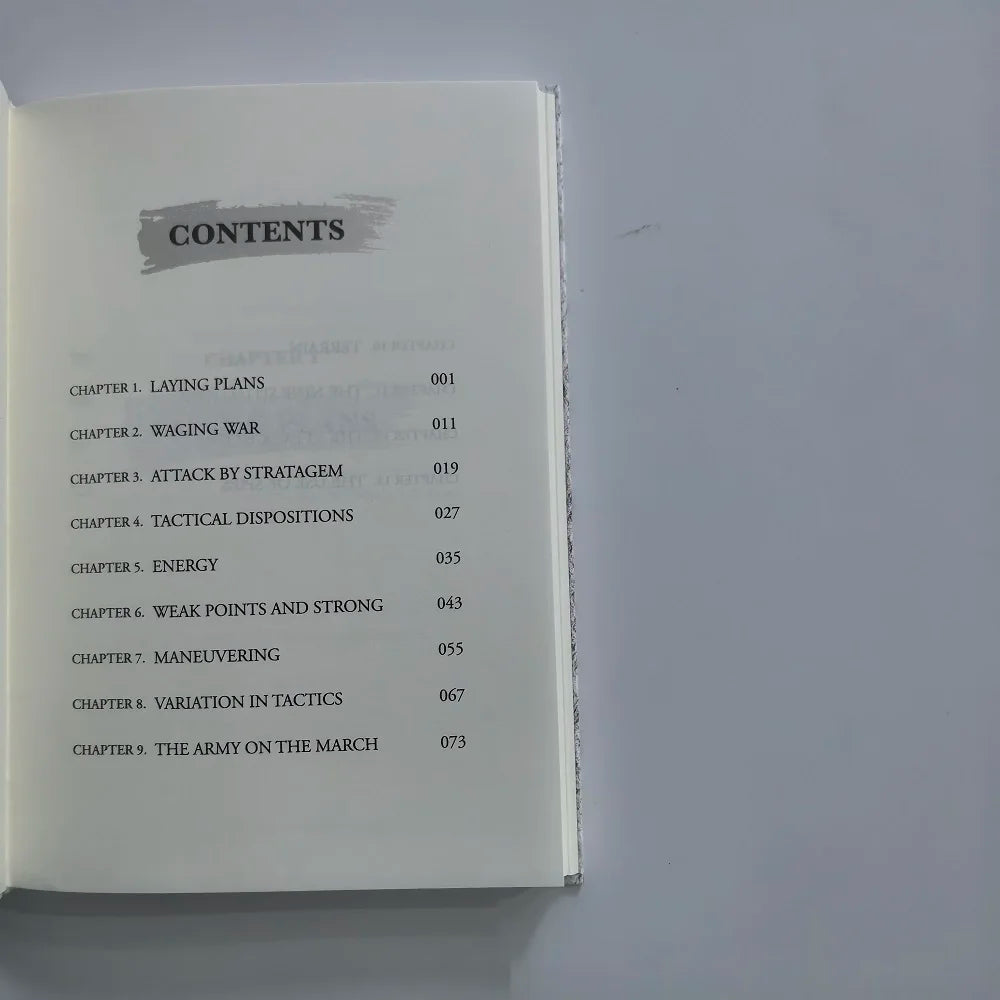 Sun Tzu The Art of War English Original Book Sun Zi Bing Fa Chinese Ancient Military Books