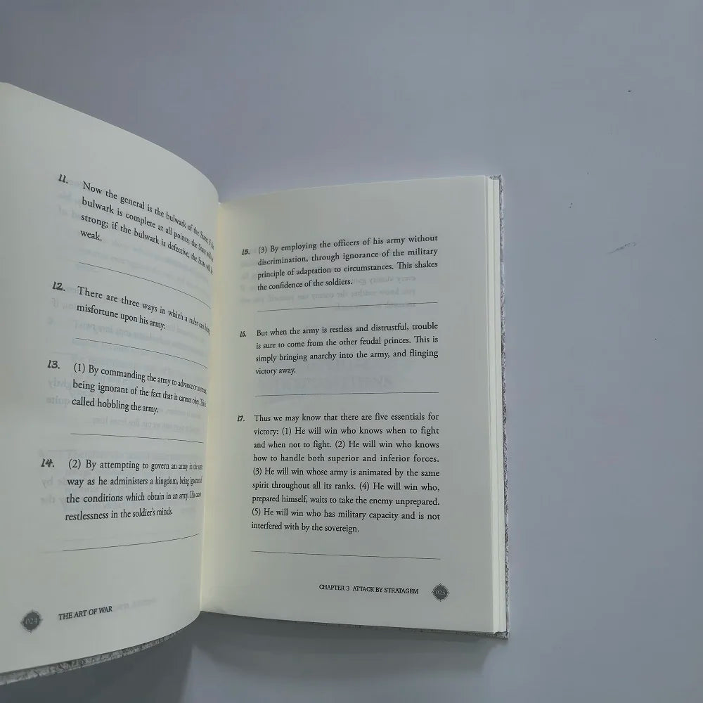 Sun Tzu The Art of War English Original Book Sun Zi Bing Fa Chinese Ancient Military Books