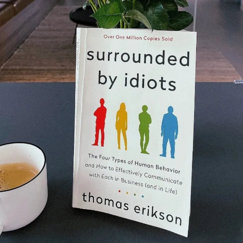 2027Surrounded By Idiots The Four Types of Human Behavior By Thomas Erikson English Book Bestseller Novel Libros Livros