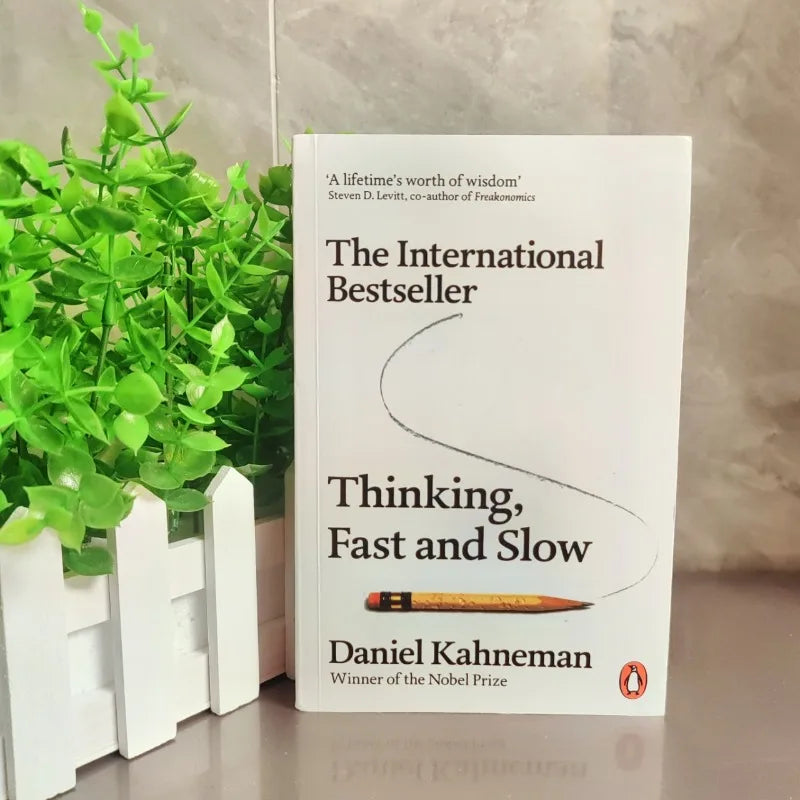 best seller Kahneman Thinking,fast and Slow Reading English Books for Adult A Lifetimes Worth of Wisdom Economic Management Book