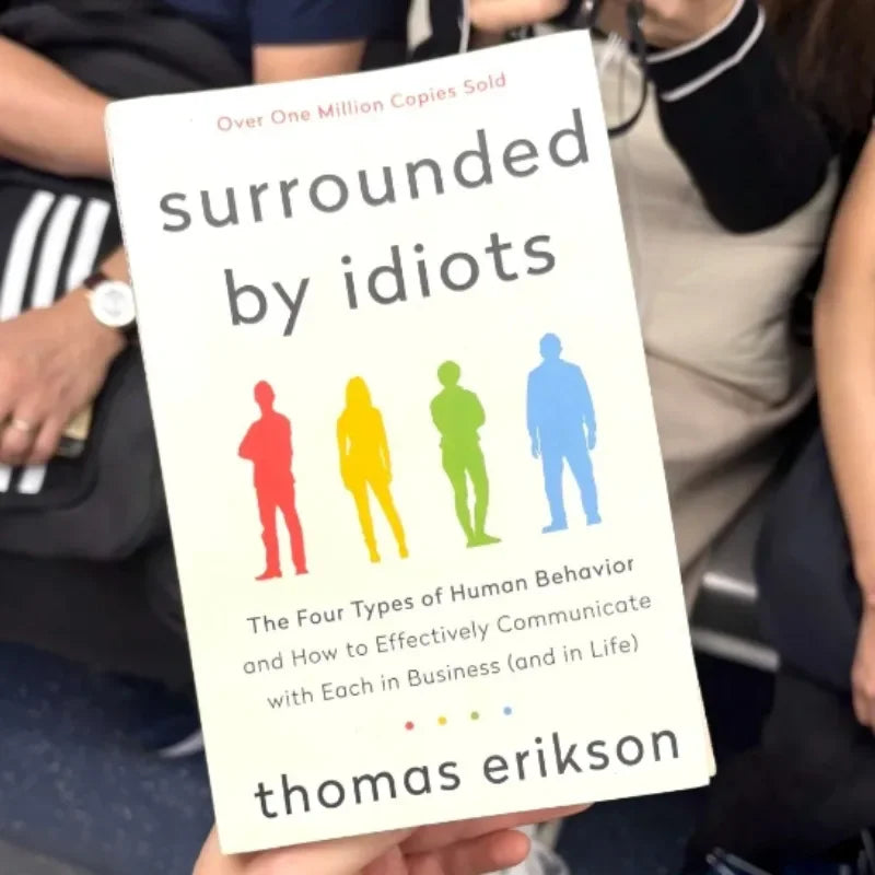 2027Surrounded By Idiots The Four Types of Human Behavior By Thomas Erikson English Book Bestseller Novel Libros Livros